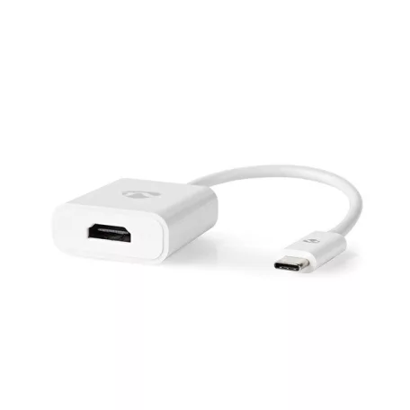Nedis CCGB64651WT02 USB átalakító adapter 3.2 Gen 1, USB-C (USB C) - HDMI 4K@30Hz, 0,20m