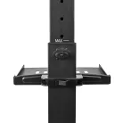 Nedis TVSM5100BK kerekes gurulós LCD TV/Monitor állvány (tartó konzol), 32"-55", szabadon álló, 35kg