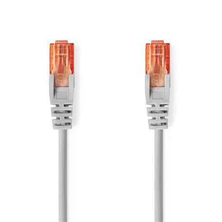 Nedis CCGL85230GY10 UTP Cat6 patch kábel, RJ45 aranyozott érintkezők, hossz 1m