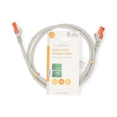   Nedis CCGL85230GY10 UTP Cat6 patch kábel, RJ45 aranyozott érintkezők, hossz 1m