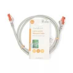   Nedis CCGL85230GY10 UTP Cat6 patch kábel, RJ45 aranyozott érintkezők, hossz 1m