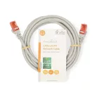Nedis CCGL85230GY30 UTP Cat6 patch kábel, RJ45 aranyozott érintkezők, hossz 3m