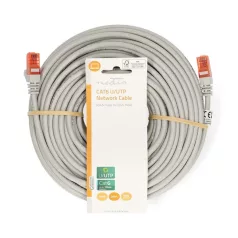   Nedis CCGL85230GY300 UTP Cat6 patch kábel, RJ45 aranyozott érintkezők, hossz 30m