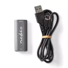Nedis CVBW34930AT HDMI jelerősítő (repeater), 25m, 8K@60Hz, 48 Gbps