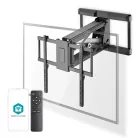 Nedis TVWM5880BK LCD TV / monitot motoros fali tartó konzol, 32-75", max. teherbírás 35 kg, távirányító