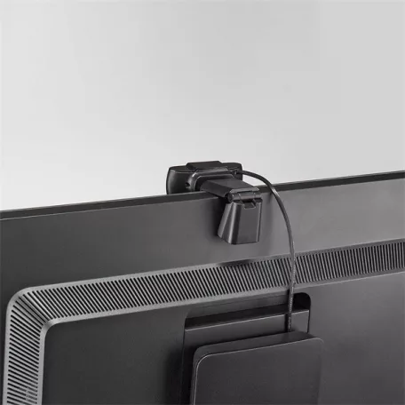 Nedis WCAM100BK (webcam) webkamera 1920x1080 full Hd, 30fps, sztereo mikrofon, lencsevédő