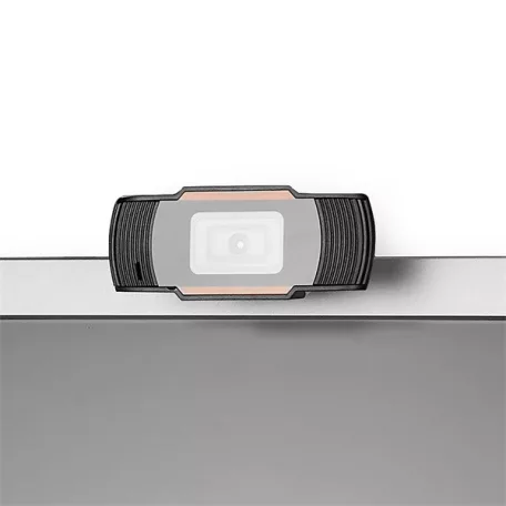 Nedis WCAM100BK (webcam) webkamera 1920x1080 full Hd, 30fps, sztereo mikrofon, lencsevédő