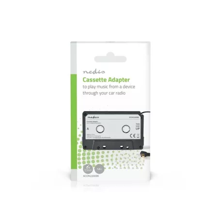 Nedis ACON2200BK autórádió kazetta dapter (adapter kazetta)