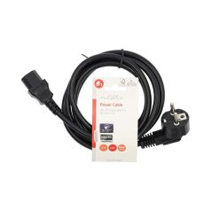   Nedis CEGL10015BK20 táp kábel IEC-320-C13, 3 x 1,5 mm, hossz 2m (IEC320-C13)