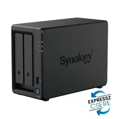   SYNOLOGY NAS 2 fiókos DS725+  AMD Ryzen R1600 2x2,6GHz, 4GB DDR4 ECC RAM, 1x1Gbps, 1x2,5Gbps 1xUSB3.2Gen1