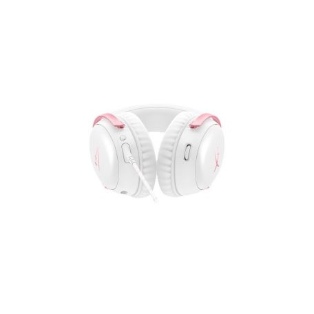 HP HYPERX vezetékes gaming fejhallgató Cloud III - fehér/rózsaszín