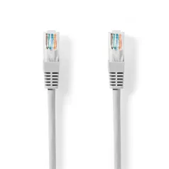   Nedis CCGT85100GY100 UTP Cat5e patch kábel, RJ45, 10/100/1000 Mbit/s, hossz 10m