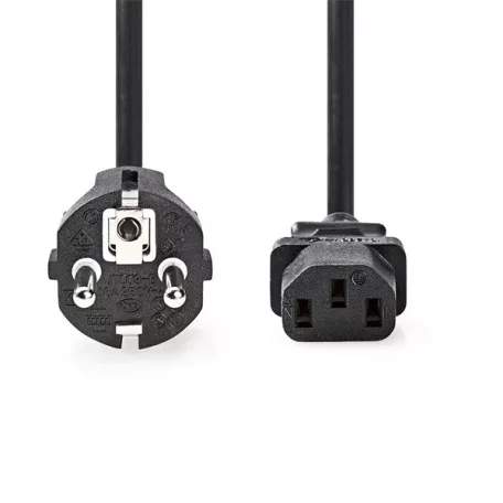 Nedis CEGL10030BK30 táp kábel IEC-320-C13, 3 x 1mm, hossz 3m