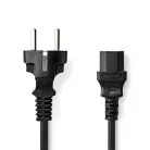 Nedis CEGL10030BK30 táp kábel IEC-320-C13, 3 x 1mm, hossz 3m