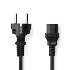   Nedis CEGL10030BK30 táp kábel IEC-320-C13, 3 x 1mm, hossz 3m