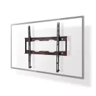 Nedis TVWM4030BK 23 - 55"  LCD TV / monitor fali tartókonzol, maximum 35 kg, faltávolság: 28 mm, gipszkarton falra