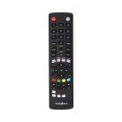 Nedis TVRC2310BK univerzális TV / műholdvevő távirányító, Amazon Prime, Disney+, Netflix, Google Play, Youtube gomb