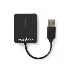   Nedis CRDRU2300BK kártyaolvasó minden az 1-ben, M2/MS/MS-PRO/MS-DUO(PRO)/MICRO-SD(HC)/SD(-HC)/MMC/RS-MMC/MINI<wbr> -SD(-HC)