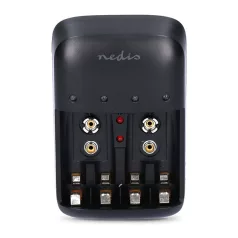 Nedis BACH07 akku töltő AA / AAA és 9V