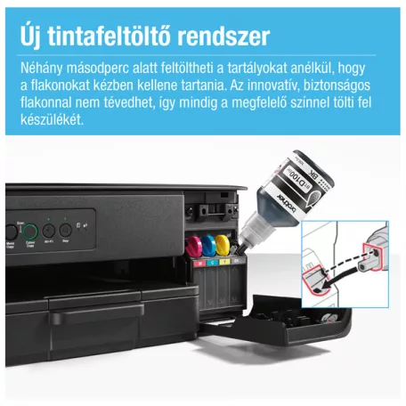 BROTHER Tintasugaras MFP NY/M/S DCP-T430W, A4, színes, 16 lap/perc, WiFi/USB, 6000x1200dpi, manuál duplex, 128MB