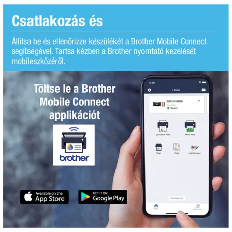 BROTHER Tintasugaras MFP NY/M/S DCP-T230W, színes, 16 lap/perc, USB, 6000x1200dpi,  manuál duplex, 64MB