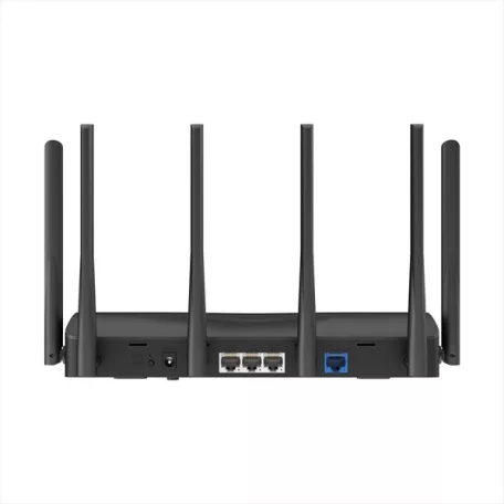 MERCUSYS Wireless Router Dual Band BE6500 1xWAN(2.5Gbps) + 1xLAN(2.5Gbps) + 2xLAN(1000Mbps), MR37BE