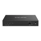 MERCUSYS Switch 8x100Mbps(8xPOE+) + 2xLAN(1000Mbps), Fémházas Asztali/Rackes, MS110CMP