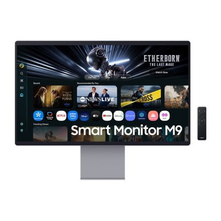SAMSUNG AI SMART OLED monitor 32" M9, 3840x2160, 16:9, 250cd/m2, HDMI/DisplayPort/USB-C/WiFi/BT, hangszóró
