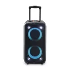 Nedis SPPT2480BK bluetooth hangszóró, hangfal, 2x 5.25" mélynyomó, 2 x 2" magassugárzó, 240W, 5 óra lejátszási idő, akku