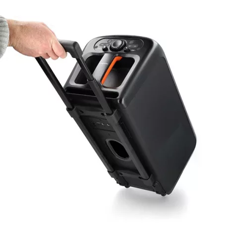 Nedis SPPT2480BK bluetooth hangszóró, hangfal, 2x 5.25" mélynyomó, 2 x 2" magassugárzó, 240W, 5 óra lejátszási idő, akku