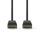 Nedis CCGL37010BK20 Displayport kábel 4K@60Hz, aranyozott csatlakozók, 2m
