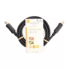 Nedis CCGL37010BK20 Displayport kábel 4K@60Hz, aranyozott csatlakozók, 2m