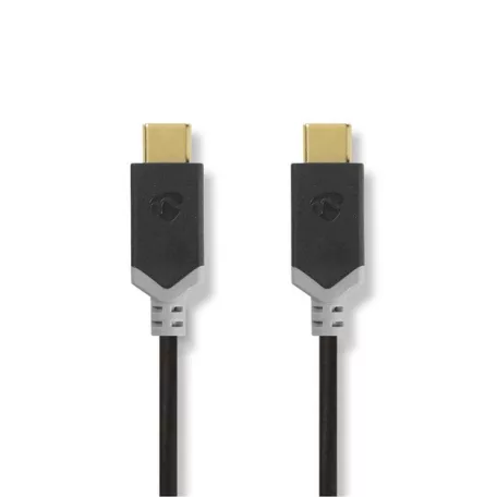 Nedis CCBW64700AT10 USB3.2 Gen 1 USB-C (USB C) dugó - dugó, 60 W, 4K@60Hz, 5 Gbps, 1m