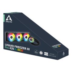   ARCTIC COOLING CPU hűtő Liquid Freezer III Pro 420 A-RGB (vízhűtés), Univerzális Fekete