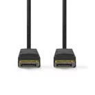 Nedis CCGB37014BK10 DisplayPort 1.4 kábel, displayport dugó - display port dugó, 8K@60Hz, 1m