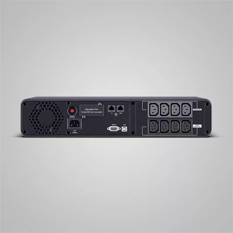 CYBERPOWER UPS 8xIEC C13 ,1xUSB 1600VA 1000W Aktív PFC, színuszus szünetmentes,LINE-INTERAKTÍV, AVR, színes LCD, rack