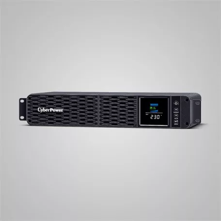 CYBERPOWER UPS 8xIEC C13 ,1xUSB 2000VA 1200W Aktív PFC, színuszus szünetmentes,LINE-INTERAKTÍV, AVR, színes LCD, rack