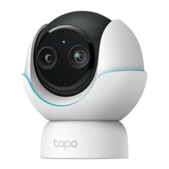   TP-LINK Wireless Kamera Cloud beltéri forgatható színes éjjellátó Smart AI Baba Monitor, TAPO C840