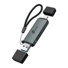   TP-LINK Kártya Olvasó USB 3.0 Type-C/A to SD & MicroSD 3.0, UA430D