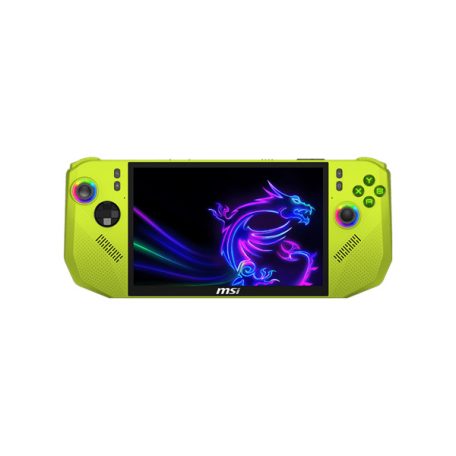 MSI Gaming Handheld Claw A8 BZ2EM-045HU, 8" FHD+, Ryzen Z2 Extreme, 24GB, 1TB, Win11H, Neon Green kézikonzol