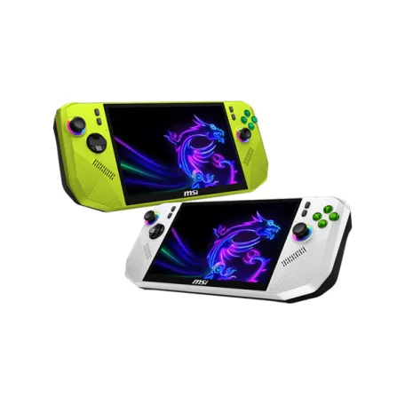 MSI Gaming Handheld Claw A8 BZ2EM-045HU, 8" FHD+, Ryzen Z2 Extreme, 24GB, 1TB, Win11H, Neon Green kézikonzol