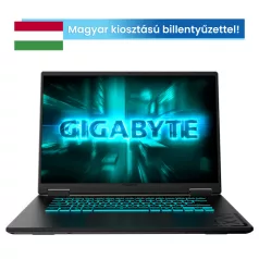   GIGABYTE GAMING A16 3VH 16" WUXGA (165Hz), AMD Ryzen 7 260 (8C/5.1Ghz), 16GB, 1TB SSD, RTX 5060, Magyar billentyű