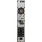 iPOWER UPS, 1000VA, 1000W, 8x IEC C13, SNMP/USB/RS-232, szünetmentes tápegység, LCD kijelző, AVR, online, Rack/Tower