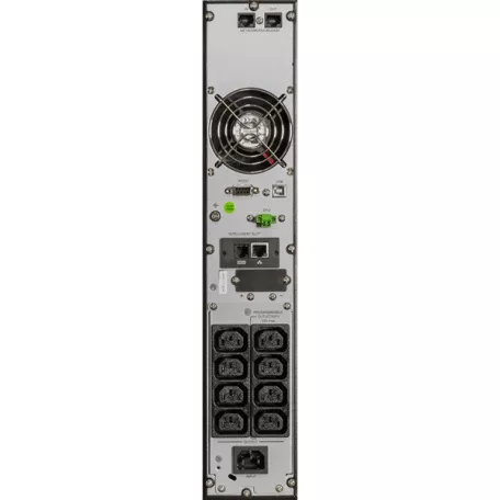 iPOWER UPS, 1000VA, 1000W, 8x IEC C13, SNMP/USB/RS-232, szünetmentes tápegység, LCD kijelző, AVR, online, Rack/Tower
