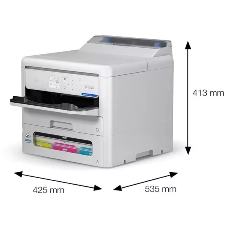 EPSON Tintasugaras nyomtató - WorkForce Pro EP-C800RDW (A4, 4800x1200 DPI, 34 lap/perc, duplex, USB/LAN/Wifi)