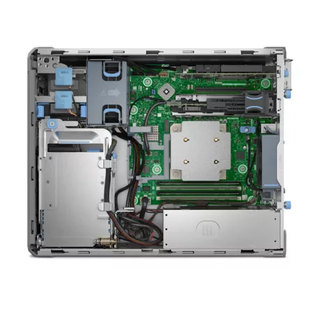 DELL ISG szerver - PE T160 torony (3x3.5"+2x2.5"), 4C 6325P 3.5GHz, 1x32GB, 2x480GB RI SSD; H355, iD9 En., 300W.