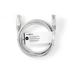   Nedis CCGT85100GY75 UTP Cat5e patch kábel, RJ45, 10/100/1000 Mbit/s, hossz 7,5m