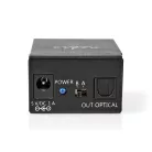 Nedis ASWI2512BK digitális audio kapcsoló 2x Toslink