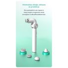 KICA EVO Mini FY4674 masszázspisztoly, teleszkópos, állítható fejdőlésszög, 5 cserélhető fej, 11 óra üzemidő