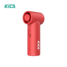   KICA FY4389 JetFan Mini multifunkciós légfúvó, 36000 for. / perc, 7,15 m/s sebesség,  3000mAh, üzemidő 2,6 óra, piros